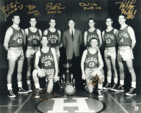 Hoosiers Cast Signed 16x20 Photo By (7) Including Maris Valainis, Wade Schenck, & Brad Boyle With Character Name Inscriptions (Beckett) at PristineAuction.com