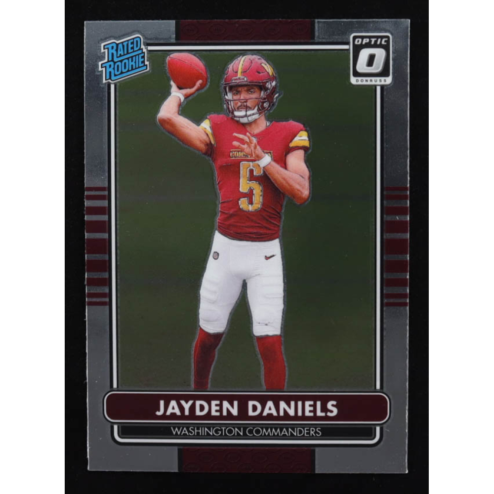 Jayden Daniels 2024 Donruss Optic '14 Retro Series #2 RC at PristineAuction.com