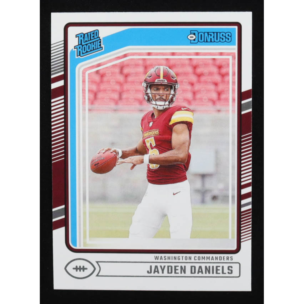 Jayden Daniels 2024 Donruss #389 RR RC at PristineAuction.com