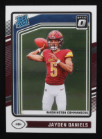 Jayden Daniels 2024 Donruss Optic #248 RR RC at PristineAuction.com
