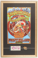 Disneyland "Big Thunder Mountain Railroad" Frontierland Custom Framed Poster Print Display with Disneyland Ticket Book & Ride Pin at PristineAuction.com