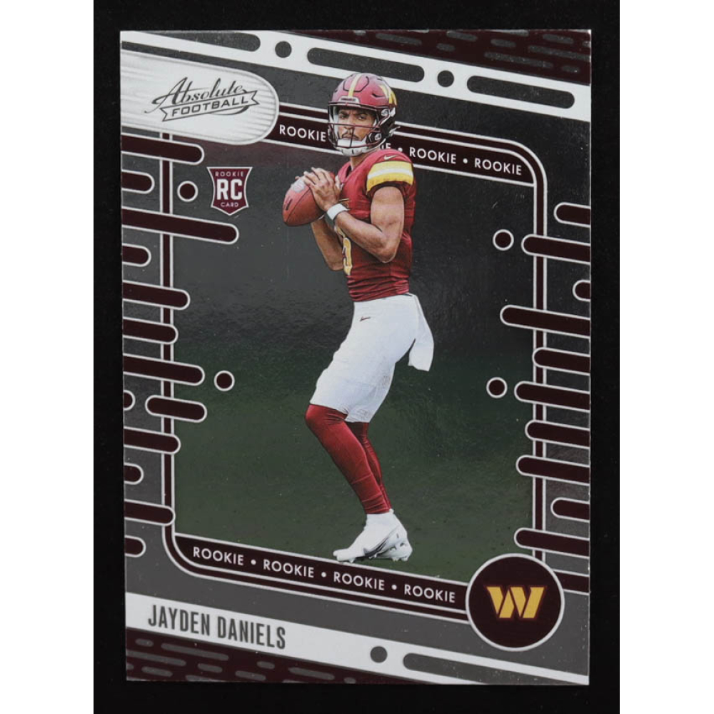 Jayden Daniels 2024 Absolute #102 RC at PristineAuction.com