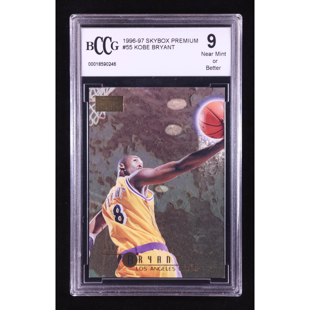 Kobe Bryant 1996-97 SkyBox Premium #55 RC (BCCG 9) at PristineAuction.com
