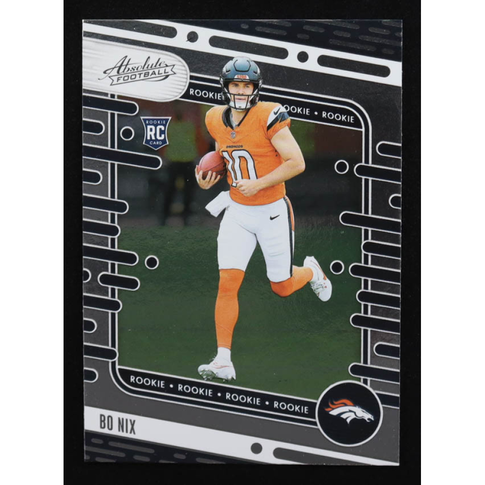 Bo Nix 2024 Absolute #112 RC at PristineAuction.com