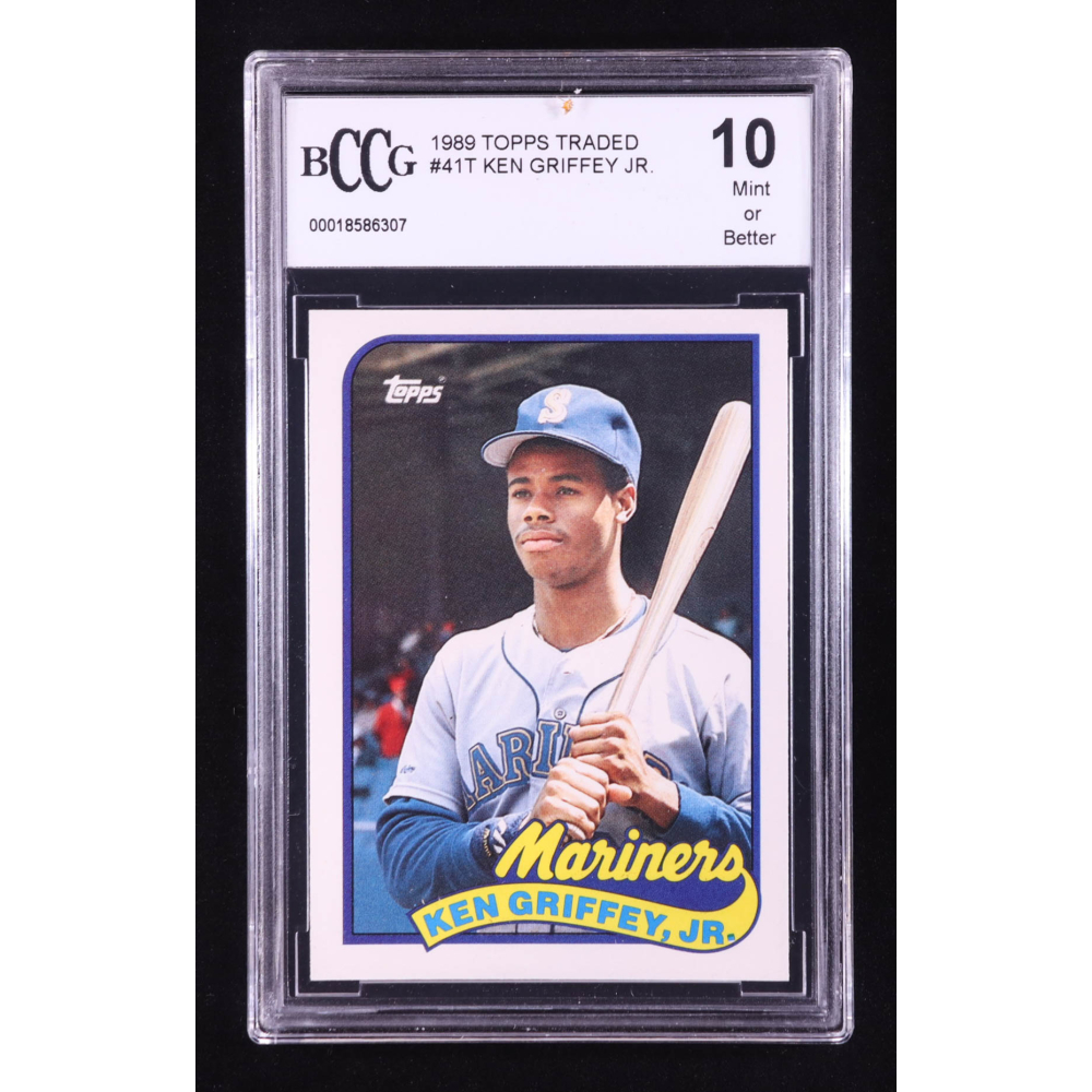 Ken Griffey Jr. 1989 Topps Traded #41T RC (BCCG 10) at PristineAuction.com