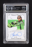 Danica Patrick 2022 Panini National Treasures Nascar Retro Signatures #RS-DP #16/49 (Arena Club 9.5 | Autograph Graded 10) at PristineAuction.com
