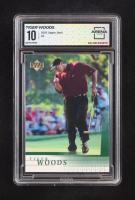 Tiger Woods 2001 Upper Deck #1 RC (Arena Club 10) at PristineAuction.com