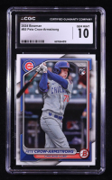Pete Crow-Armstrong 2024 Bowman #85 RC (CGC 10) at PristineAuction.com