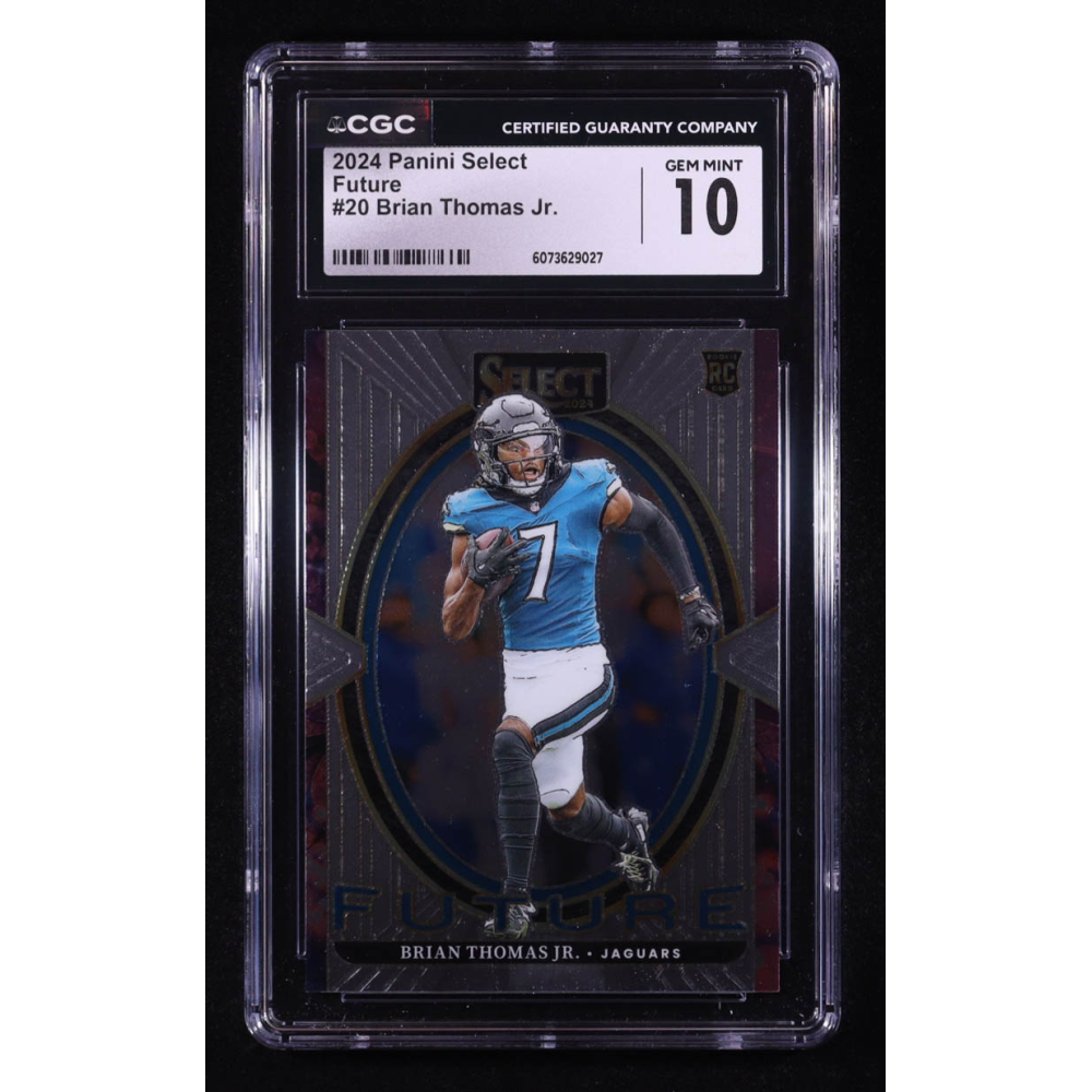 Brian Thomas Jr. 2024 Select Select Future #20 RC (CGC 10) at PristineAuction.com