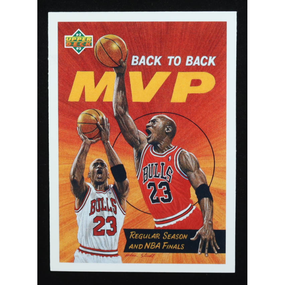 Michael Jordan 1992-93 Upper Deck #67 MVP at PristineAuction.com