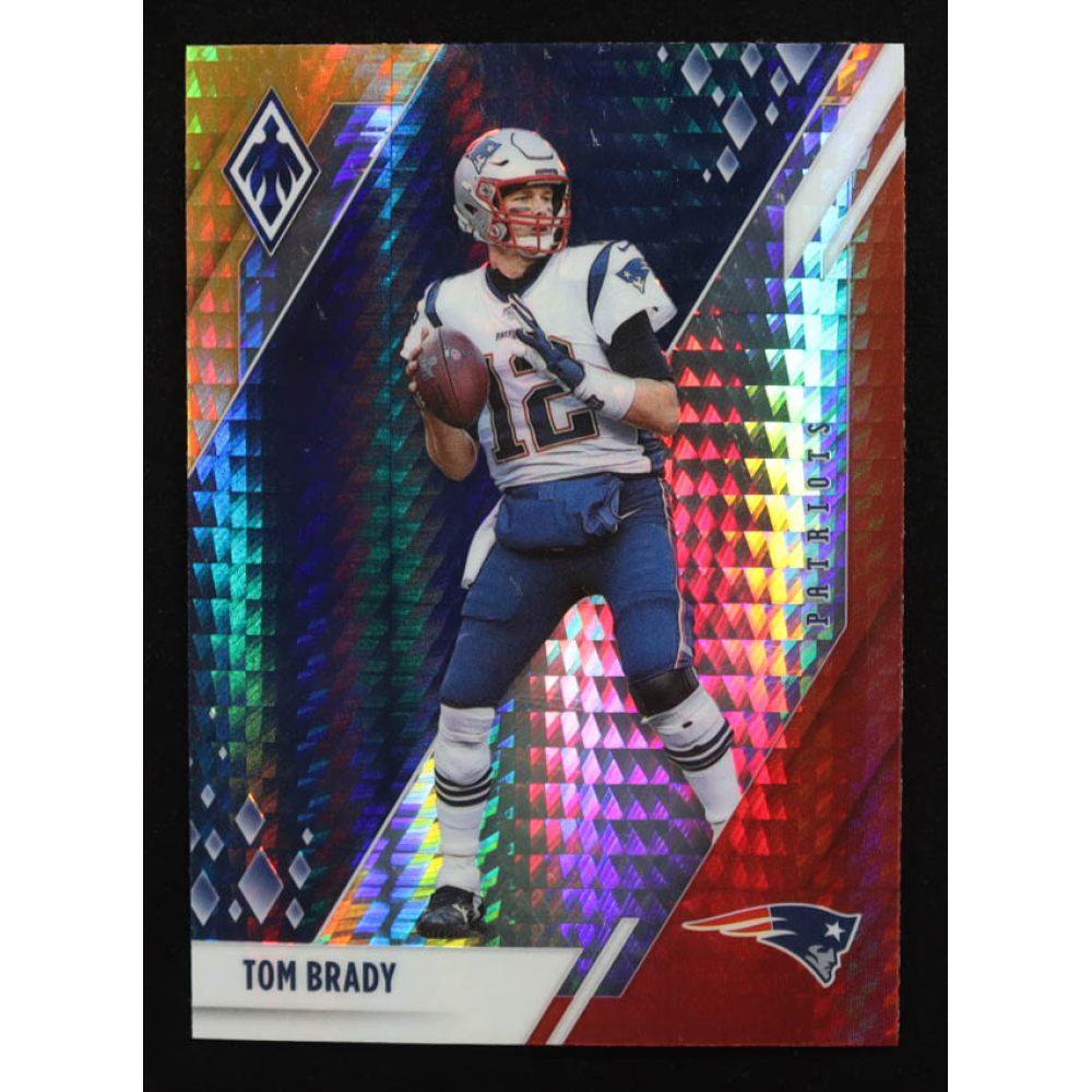 Tom Brady 2021 Panini Phoenix Fire Burst #84 at PristineAuction.com