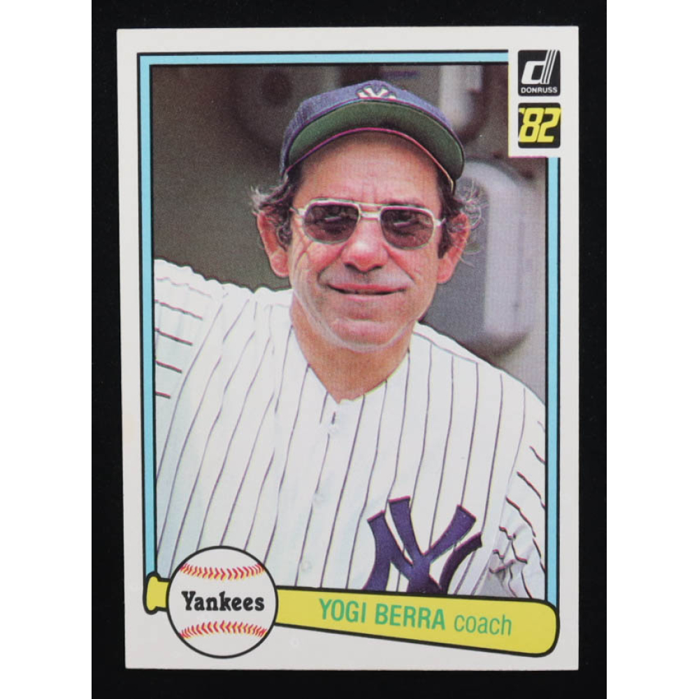 Yogi Berra 1982 Donruss #387 CO at PristineAuction.com