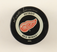 Scotty Bowman Signed Red Wings Logo Hockey Puck (PSA) at PristineAuction.com