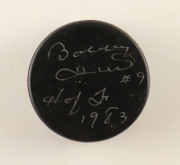 Bobby Hull Signed Hockey Puck Inscribed "HOF 1983" (PSA) at PristineAuction.com