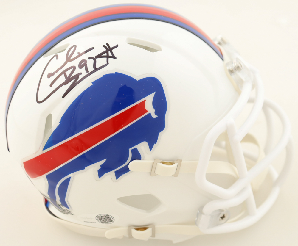 Cornelius Bennett Signed Bills Speed Mini Helmet (JSA) at PristineAuction.com Cornelius Bennett Signed Bills Speed Mini Helmet (JSA) at PristineAuction.com