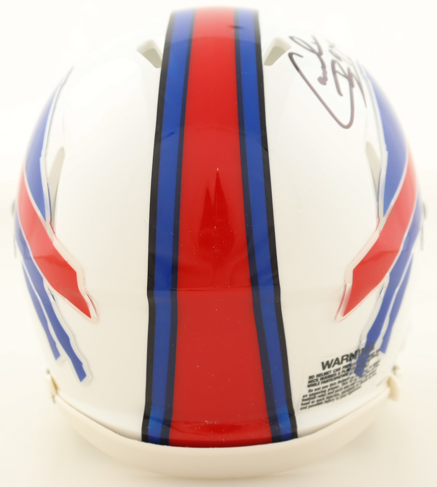Cornelius Bennett Signed Bills Speed Mini Helmet (JSA) at PristineAuction.com Cornelius Bennett Signed Bills Speed Mini Helmet (JSA) at PristineAuction.com