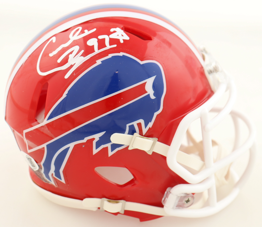 Cornelius Bennett Signed Bills Speed Mini Helmet (JSA) at PristineAuction.com Cornelius Bennett Signed Bills Speed Mini Helmet (JSA) at PristineAuction.com