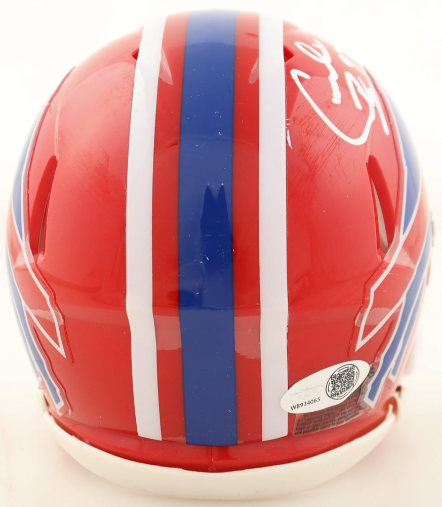 Cornelius Bennett Signed Bills Speed Mini Helmet (JSA) at PristineAuction.com Cornelius Bennett Signed Bills Speed Mini Helmet (JSA) at PristineAuction.com