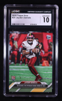 Jayden Daniels 2025 Topps Now #24 RC (CGC 10) at PristineAuction.com