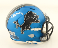 Jameson Williams Signed Lions Alternate Speed Mini Helmet (Beckett) at PristineAuction.com