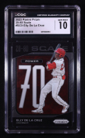 Elly De La Cruz 2023 Panini Prizm 20-80 Scale #9 RC (CGC 10) at PristineAuction.com