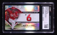 Elly De La Cruz 2023 Bowman Chrome Scouts Top 100 #BTP6 RC (CGC 10) at PristineAuction.com