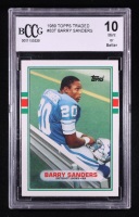 Barry Sanders 1989 Topps Traded #83T RC (BCCG 10) at PristineAuction.com