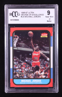 Michael Jordan 1996-97 Ultra Decade of Excellence #U4 (BCCG 9) at PristineAuction.com