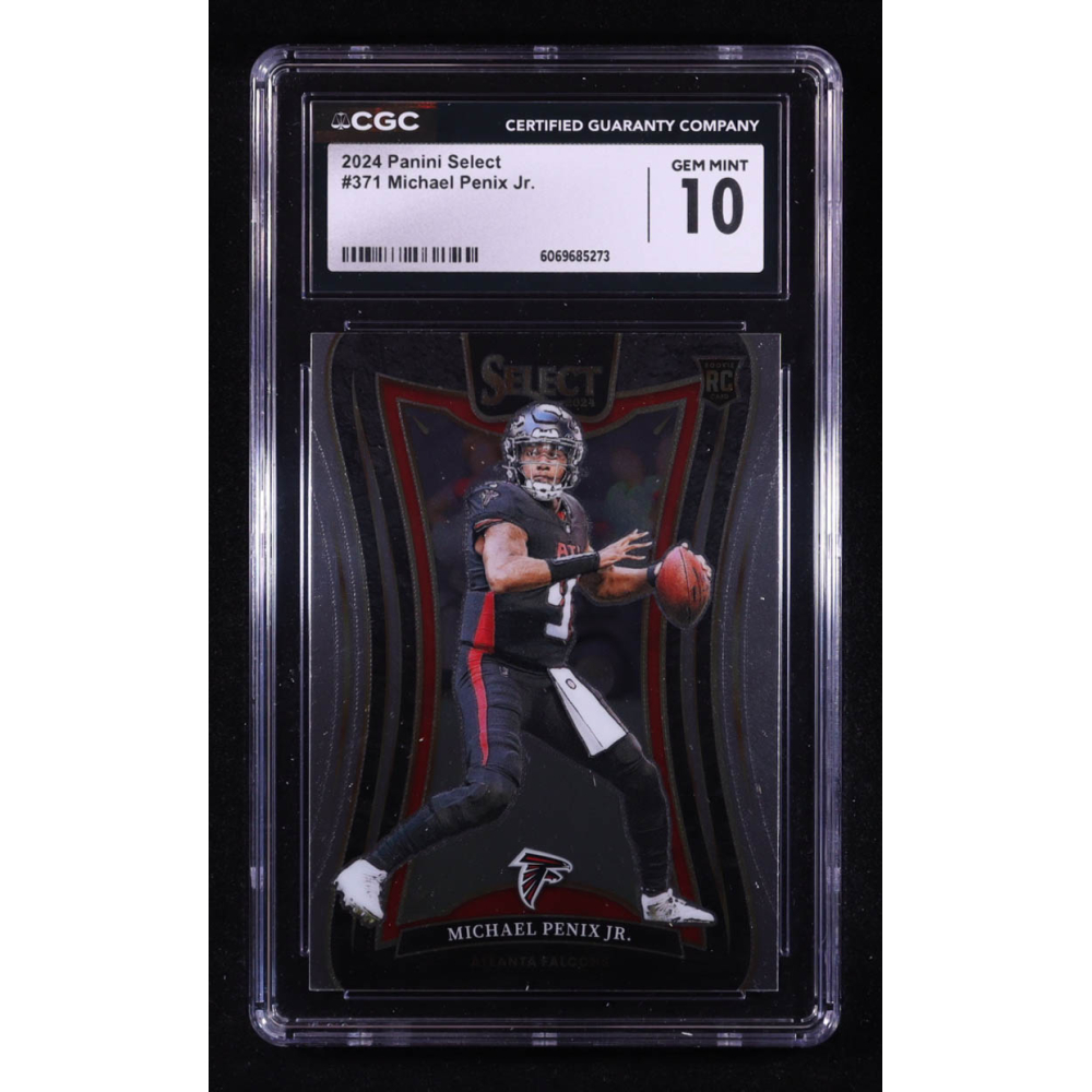 Michael Penix Jr. 2024 Select #371 RC (CGC 10) at PristineAuction.com Michael Penix Jr. 2024 Select #371 RC (CGC 10) at PristineAuction.com