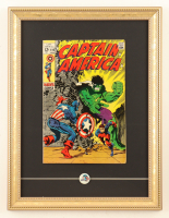 1969 Captain America #110 Marvel Comic Book Custom Framed Display at PristineAuction.com