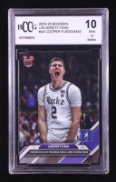 Cooper Flagg 2024-25 Bowman University Now #44 RC (BCCG 10) at PristineAuction.com