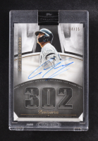 Gleyber Torres 2021 Topps Luminaries Relic Hit Kings Autographs #HK-GT #14/15 at PristineAuction.com