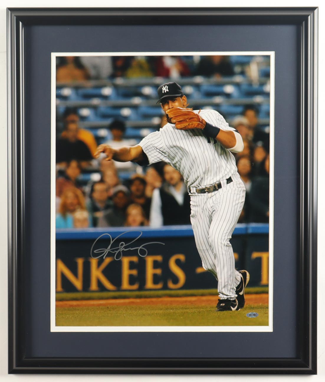 Alex Rodriguez Signed Yankees Custom Framed Photo (Steiner) at PristineAuction.com Alex Rodriguez Signed Yankees Custom Framed Photo (Steiner) at PristineAuction.com