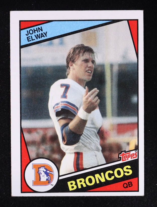 John Elway 1984 Topps #63 RC at PristineAuction.com John Elway 1984 Topps #63 RC at PristineAuction.com