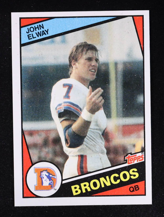 John Elway 1984 Topps #63 RC at PristineAuction.com John Elway 1984 Topps #63 RC at PristineAuction.com