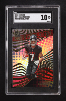 Bijan Robinson 2023 Panini Donruss Rookie Revolution #RR-7 RC (SGC 10) at PristineAuction.com