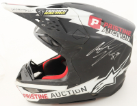 Austin Forkner Signed 2025 Ironman National Race-Used Triumph Racing Motorcross Helmet (PA) at PristineAuction.com