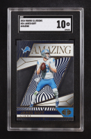 Jared Goff 2024 Panini Illusions Amazing #24 (SGC 10) at PristineAuction.com