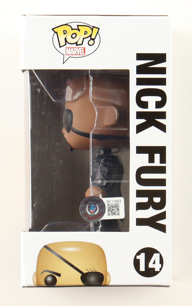 Samuel L. Jackson Signed "Avengers" #14 Nick Fury Funko Pop! Vinyl Figure (Beckett) at PristineAuction.com Samuel L. Jackson Signed "Avengers" #14 Nick Fury Funko Pop! Vinyl Figure (Beckett) at PristineAuction.com
