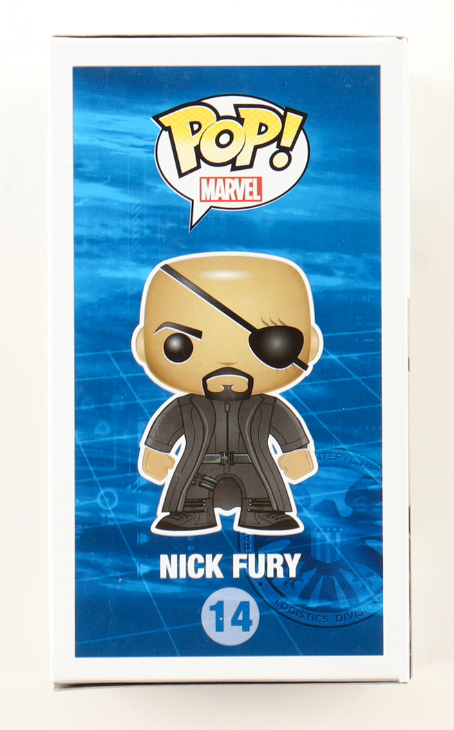 Samuel L. Jackson Signed "Avengers" #14 Nick Fury Funko Pop! Vinyl Figure (Beckett) at PristineAuction.com Samuel L. Jackson Signed "Avengers" #14 Nick Fury Funko Pop! Vinyl Figure (Beckett) at PristineAuction.com