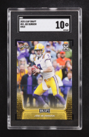 Joe Burrow 2020 Leaf Draft Gold #01 RC (SGC 10) at PristineAuction.com