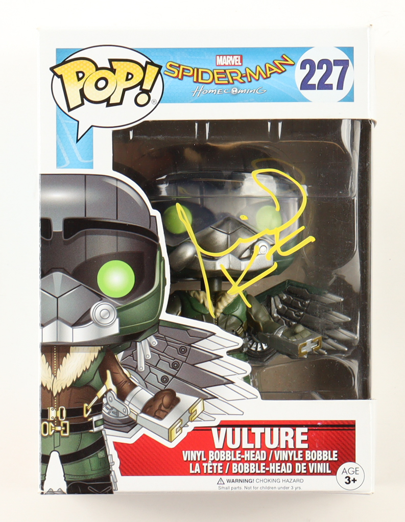 Michael Keaton Signed "Spider-Man: Homecoming" #227 Vulture Bobble-Head Funko Pop! Vinyl Figure (Celebrity Authentics) at PristineAuction.com Michael Keaton Signed "Spider-Man: Homecoming" #227 Vulture Bobble-Head Funko Pop! Vinyl Figure (Celebrity Authentics) at PristineAuction.com