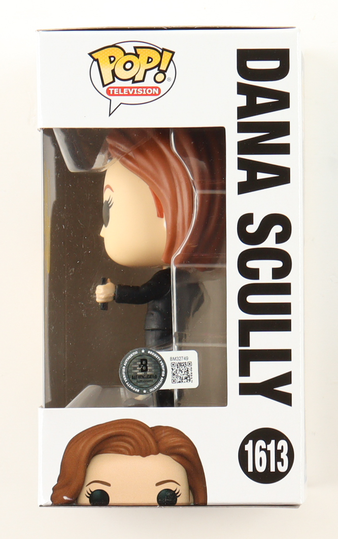Gillian Anderson Signed "The X Files" #1613 Dana Scully Funko Pop! Vinyl Figure (Beckett) at PristineAuction.com Gillian Anderson Signed "The X Files" #1613 Dana Scully Funko Pop! Vinyl Figure (Beckett) at PristineAuction.com