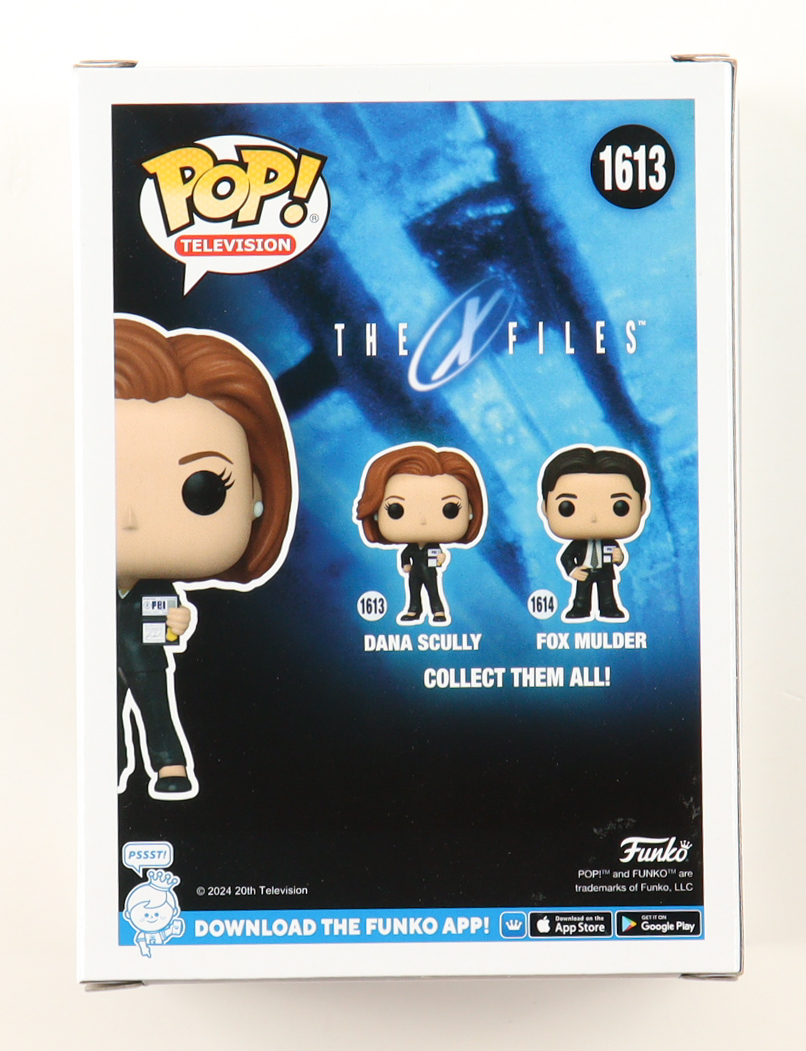 Gillian Anderson Signed "The X Files" #1613 Dana Scully Funko Pop! Vinyl Figure (Beckett) at PristineAuction.com Gillian Anderson Signed "The X Files" #1613 Dana Scully Funko Pop! Vinyl Figure (Beckett) at PristineAuction.com