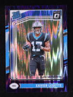 Xavier Legette 2024 Donruss Optic Purple Shock #299 RR RC at PristineAuction.com