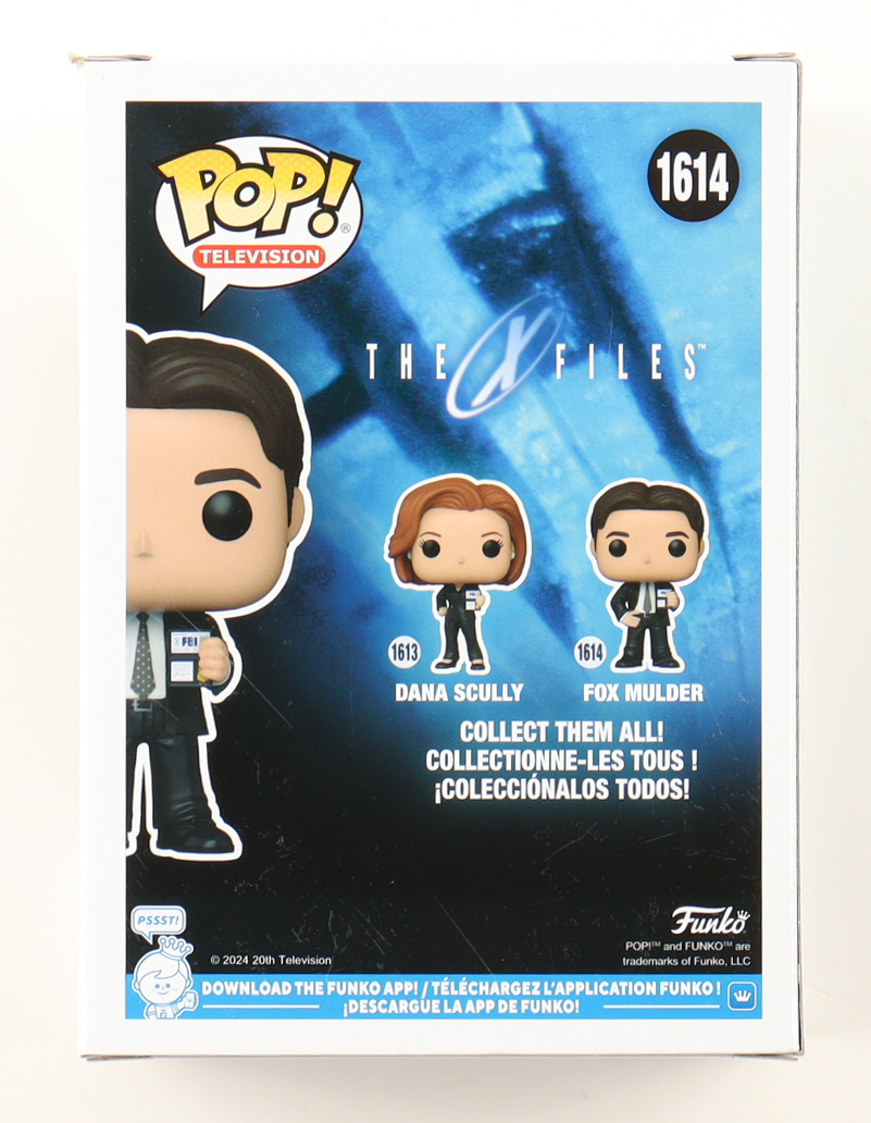 David Duchovny Signed "The X Files" #1614 Fox Mulder Funko Pop! Vinyl Figure (SWAU) at PristineAuction.com David Duchovny Signed "The X Files" #1614 Fox Mulder Funko Pop! Vinyl Figure (SWAU) at PristineAuction.com