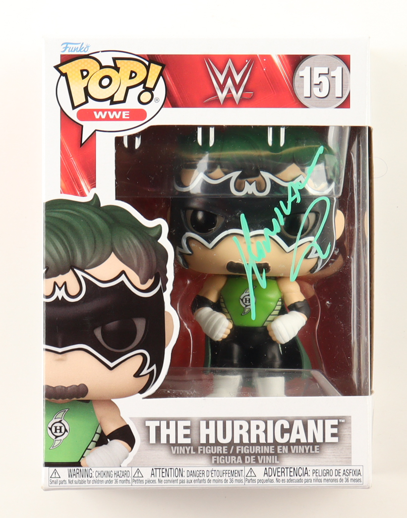 The Hurricane Signed WWE #151 Funko Pop! Vinyl Figure (AutographCOA) at PristineAuction.com The Hurricane Signed WWE #151 Funko Pop! Vinyl Figure (AutographCOA) at PristineAuction.com