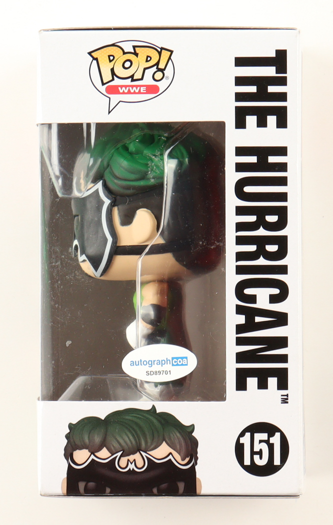 The Hurricane Signed WWE #151 Funko Pop! Vinyl Figure (AutographCOA) at PristineAuction.com The Hurricane Signed WWE #151 Funko Pop! Vinyl Figure (AutographCOA) at PristineAuction.com