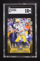 Joe Burrow 2020 Leaf Draft Gold #01 RC (SGC 10) at PristineAuction.com
