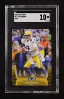 Joe Burrow 2020 Leaf Draft Gold #01 RC (SGC 10) at PristineAuction.com